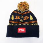 NHL Anaheim Ducks Logo Knit Beanie Cuffed with Pom Winter Photo 1