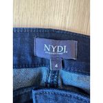 NYDJ Not Your Daughter's Jeans High Rise Straight Leg Dark Wash Stretch Denim 4 Photo 5