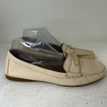 Coach  Beige Leather Women’s Slip-Ons Photo 1