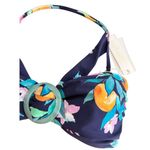 La Blanca Sunshine Navy Peach Halter Fruit Floral 2 Piece Bikini Swimsuit Set 8 Photo 10