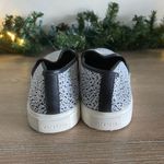 Vince Blair black & white knit slip on sneakers Photo 5