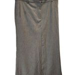 barney's new york x Forever 21 Straight Pencil Polished Maxi Skirt Gray Size 1X Photo 0