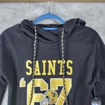 NFL NWT  New Orleans Saints 67 Women's Hoodie Tunic Long Sleeve Size S Small Photo 1