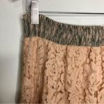 Gimmicks by BKE Gimmicks ombre lace button front maxi skirt teal peach women’s size large Photo 8