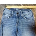 Ariat Denim Perfect Rise Bootcut Trouser Jeans Womens 25R Blue Frayed Hem Rodeo Photo 4