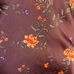 Free People  Dainty Lace Retro 90s Butterfly Babe Maxi Dress in Brown Combo Large Photo 12