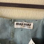 Miu Miu  Denim Nautical Crop Top The Real Real Size S Photo 4