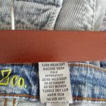 ZCO 5 26.5 Designer Crystal Logo Pocket Jeans Blue Photo 6