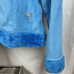 Mountain Hardwear Mountain Hardware Women's Blue Fleece Zip Close Hoody Sport Athletic Jacket L Photo 2