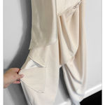 Obando Plus Size Wide Leg Champagne Jumpsuit Photo 8