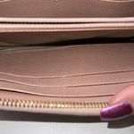 Furla  Saffiano Leather Made in Italy Zip Around‎ Wallet in Blush Photo 8