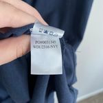 FAHERTY Sunwashed Pique Polo Dress Navy Blue Size Large Preppy Summer Classy Photo 6