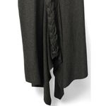 Fylo Dark Gray Long Sleeveless Cardigan XS Braided Brass Buttons Urban Cozy Photo 6
