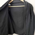 Lululemon ATHLETICA | Sway Cowl Neck Zip Up Jacket Charcoal Grey/Black | Size 4 Photo 8