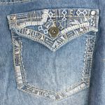Faded Glory FG 24W Tribal Jeans Long Cutoffs Shorts Plus Photo 6