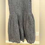 Lulus  Instinctively Stunning Black Lace Trumpet Bustier Maxi Dress size Small Photo 13