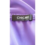 Chicme Women Purple Off the Shoulder Wide Leg Jumpsuit, Size L Size L Photo 5