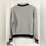 J.Crew  Gray and Black Bomber Jacket Photo 1