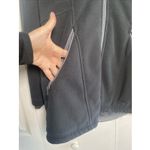 Mountain Hardwear Mountain Hardware Womens Medium Gray Full Zip Jacket Fleece Lined Long Line Photo 1