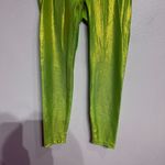 Heroine Sport Chartreuse Metallic Green Marvel Leggings Sz L NWOT Size L Photo 9