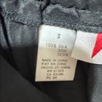 Chaus 100% Silk Black Midi Skirt Size Small Photo 2