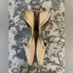 Jack Rogers Womens Contessa Flats Size 7.5 D'Orsay Woven Raffia Tan Gold Photo 3