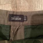 Kate Spade  Saturday green khaki shorts‎ 2 Photo 1