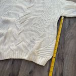 Laura Ashley Ashley cableknit chunky oversized sweater Photo 2