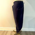 Vivienne Tam Navy Blue Drost Frost Asymmetrical Wrap Skirt Photo 1