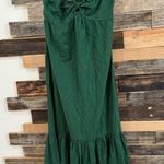 Aerie  NWT High Low Halter Maxi Sundress Sz Large Photo 2