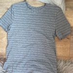 Lululemon  grey striped shirt Photo 0