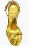 Sam Edelman NEW  Yaro Ankle Strap Sandal Color: Mimosa Gold Photo 3