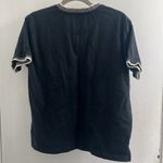 Port Authority  ladies v-neck Jaguar black shirt size large Photo 1