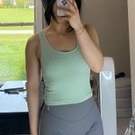 Mint green sport crop top Photo 0