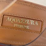 Aquazzura Milos 50mm PVC leather illusion lace-up block-heel sandal size 39 US 9 Photo 10