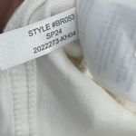 J.Crew NWT Womens Ivory Mid-Rise Frayed Hem Wide Leg Crop Pants Size 24T Photo 9