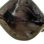 Lulu Townsend Striped Metal Beaded Mesh Wristlet Purse Evening Bag Photo 3