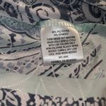 JM Collection JM‎ Collection Blue/Green Textured Paisley Blouse Size Large Photo 3