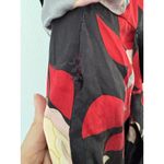 BCBG Maxazria 100% Silk Oriental Kimono Belted Floral Short Sleeve Dress Medium Photo 6