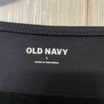 Old Navy NWT  Women's Long Sleeve Top – Size L – Black Twist Front Photo 3