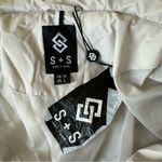 NWT Saint & Sinner Overstuffed Puffer Jacket White Size L Photo 5