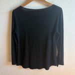 Soma  Black Pajama Set Long Sleeve Top and Shorts Size Small Top , Medium Shorts Photo 2