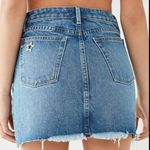 Urban Outfitters  BDG Star Grommet Asymmetrical Denim Mini Skirt Photo 1