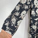 Zara Woman Floral Maxi Dress Premium Collection Pockets Button Front XS‎ Boho Black Photo 5