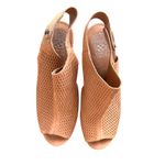 Vince Camuto  Jace Peanut Heeled Slingback Sandal‎ Brown Sz 11 Photo 5