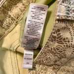 Chico's Chico’s Shimmer Green Gold Floral Jeans 0.5, 6 Photo 7