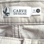 Carve Designs Oahu 4 inch Corduroy Shorts Gray Size 12 NEW Photo 7