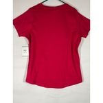 Beverly Hills Polo Club Womens Rhinestone V Neck T Shirt FUSHIA PINK SZ 1X Plus Photo 1