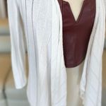 cupio White Open Cardigan Photo 3