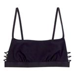  Aerie Women's Adjustable Strap Bandeau Bralette - Heather Gray Size S Photo 2